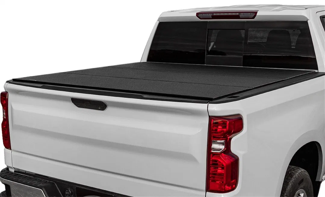 B6020099 – ACCESS Tonneau Cover, Hard Fold Low Profile 2 Folds/ 3 Panels Not Hinged In Front Black Urethane Finish Fi...